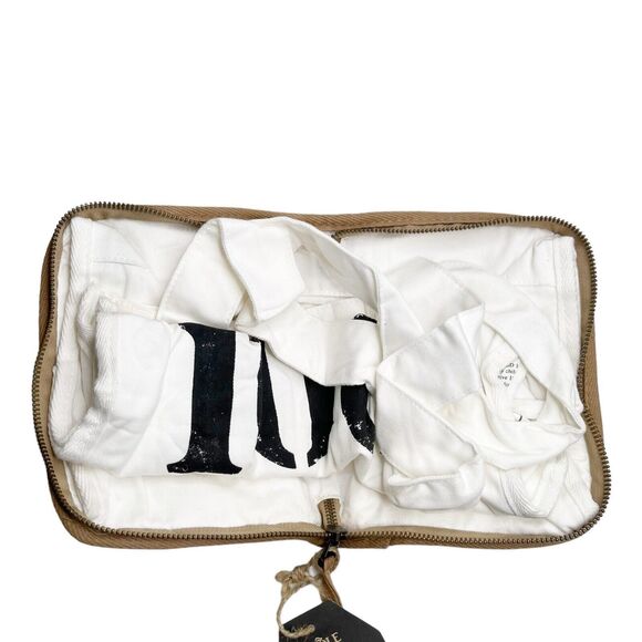 Canvas Tote Bag Feed Project Foldable Cotton Zippered Unique WFP Organic Rare - Picture 4 of 11